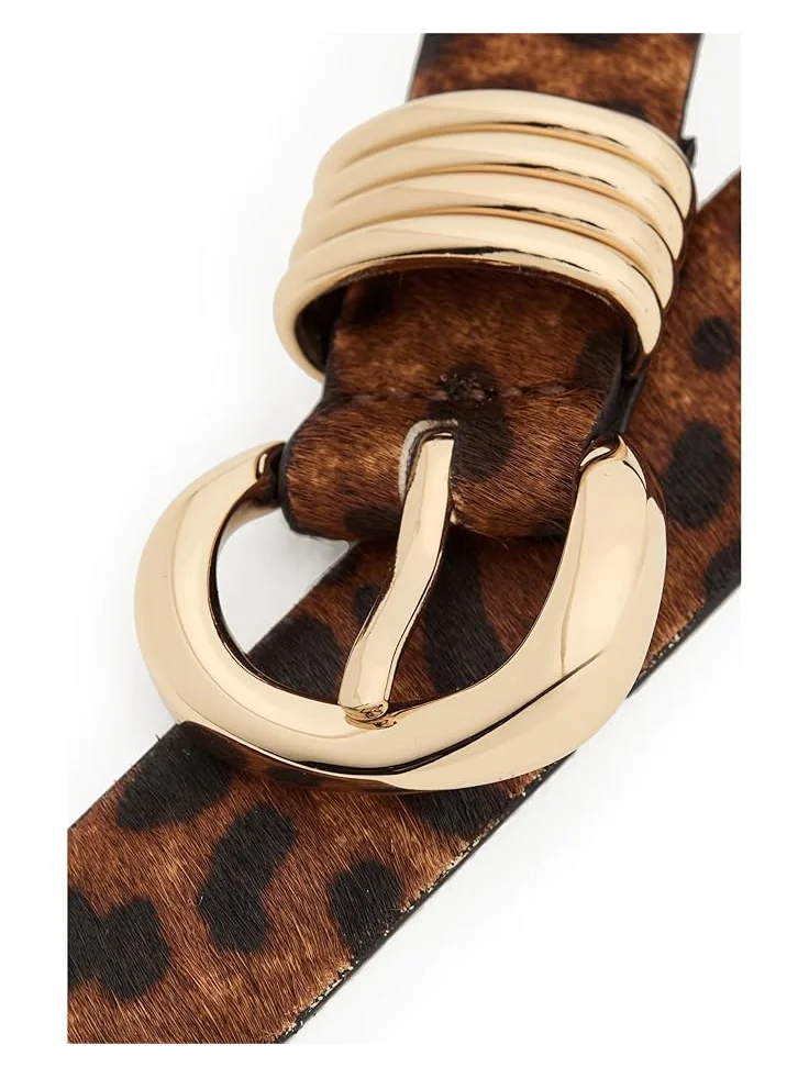 Женский пояс Madewell Inez: Leopard — 3