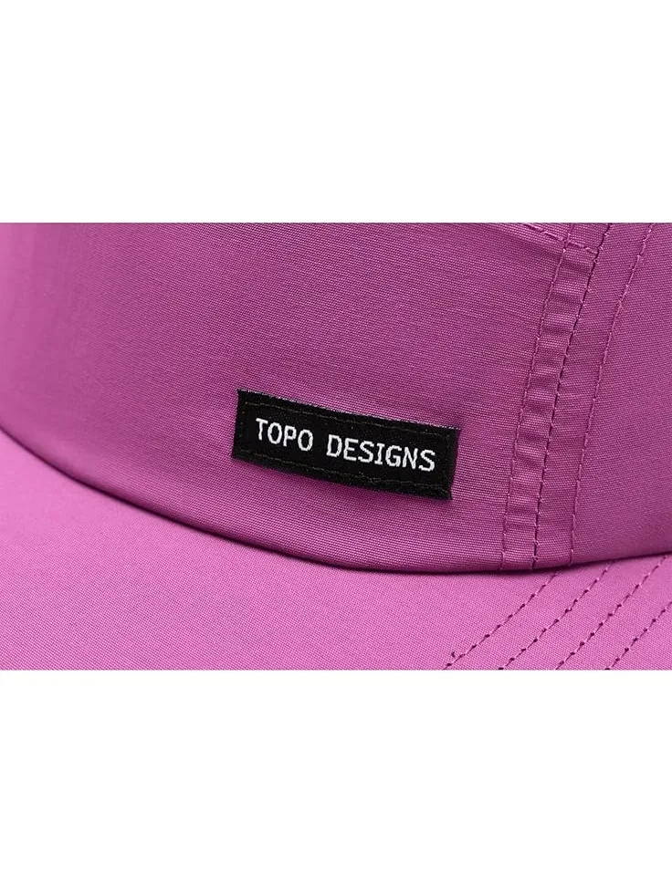 Нейлоновая походная шапка унисекс Topo Designs, Damson — 3