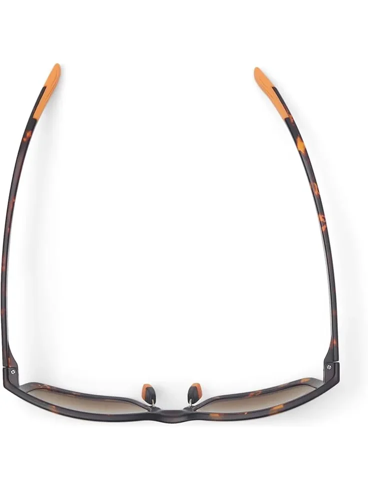 Men's Maui Jim Lehiwa AF, Matte Dark Havana/Hawaii Lava Polarized — 3