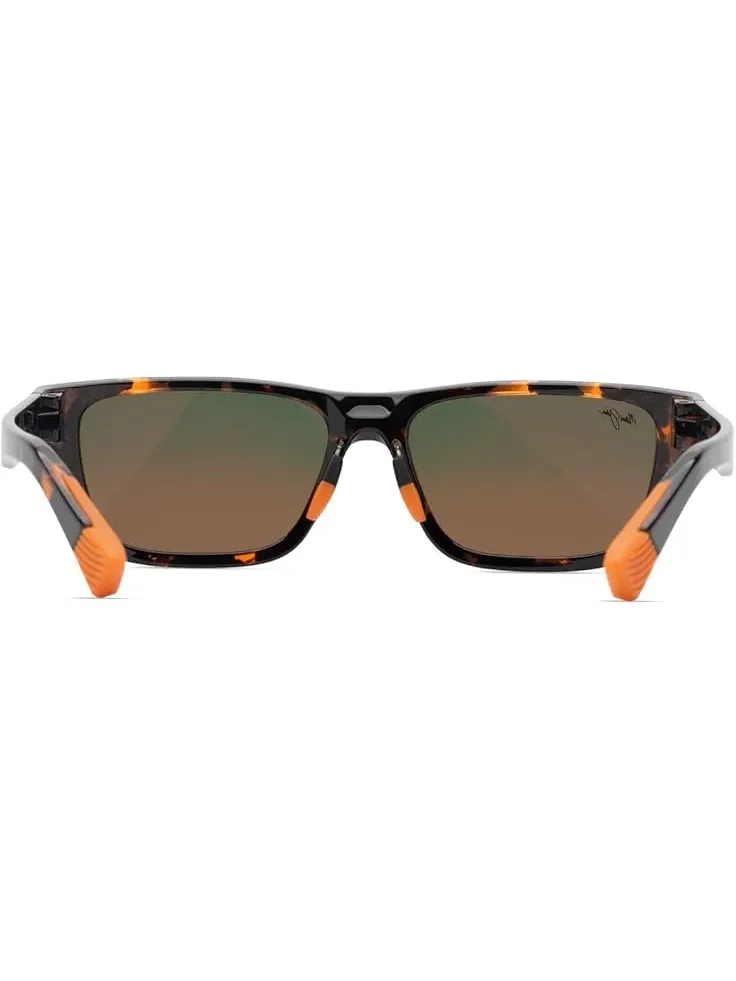 Men's Maui Jim Keola, Shiny Dark Havana/Hawaii Lava Polarized — 3