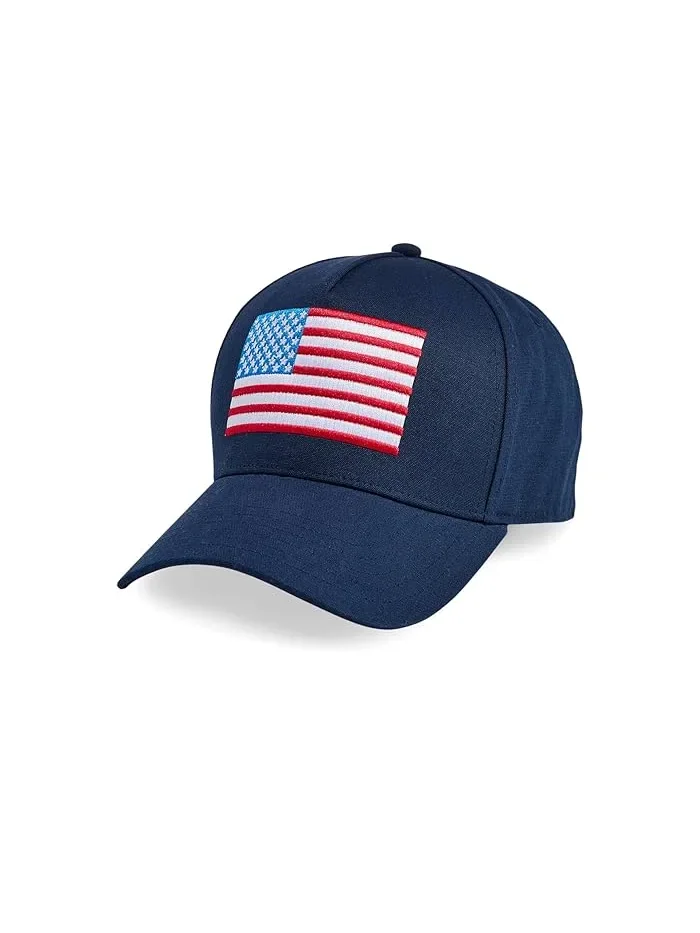 Кепка-тракер с флагом США Hipro American Flag Trucker Vineyard Vines — 1