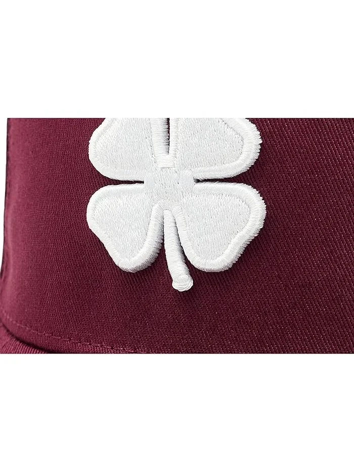 Кепка регулируемая Hardy 5 Black Clover, Burgandy Hat/Burgandy Mesh — 3