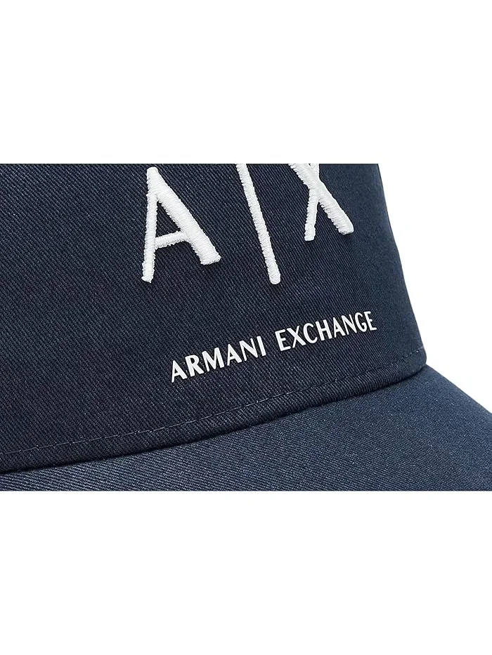 Бейсболка из хлопкового твила Cotton Twill Logo Armani Exchange — 3