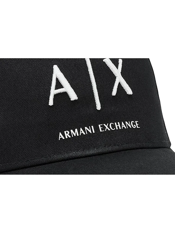Бейсболка Cotton Twill Logo Armani Exchange — 3