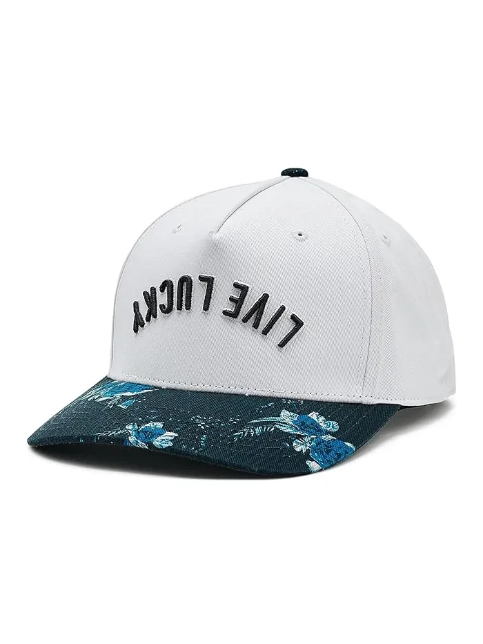 Кепка с тропическим принтом Tropical Upside Down Luck Adjustable Hat Black Clover — 1