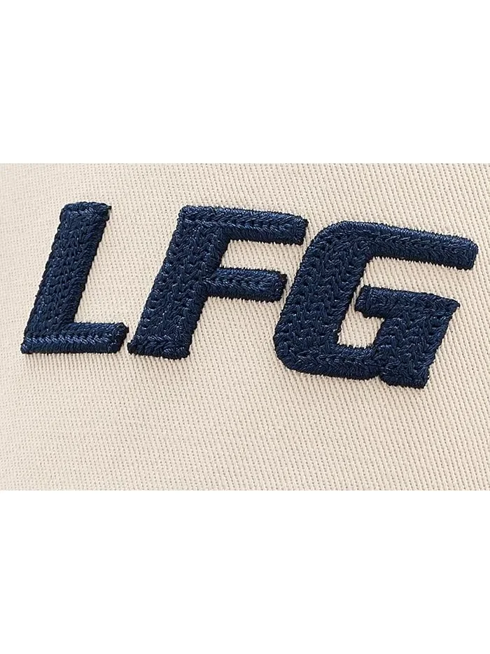 Кепка LFG Panel 2 Tone Twill Adjustable Hat Black Clover — 3