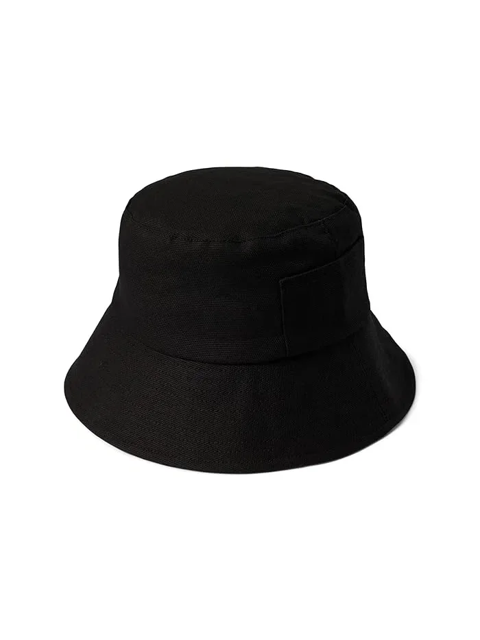 Панама Wave Bucket Hat Lack of Color — черный