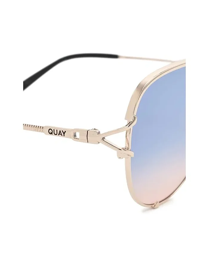 Солнцезащитные очки авиатор High Key Twist QUAY AUSTRALIA — 3