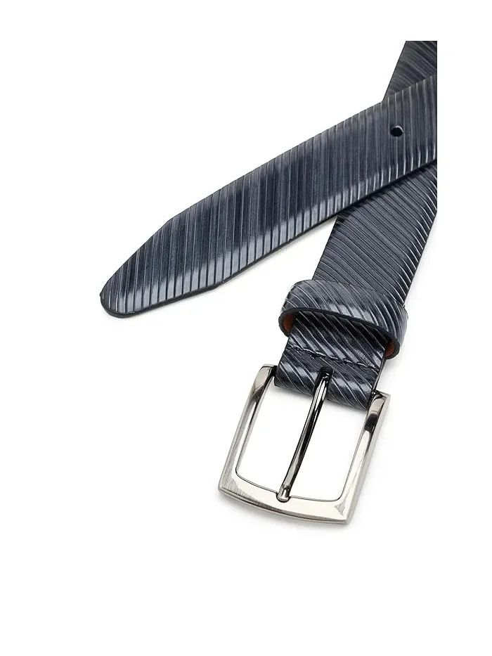 Ремень с диагональным тиснением Diagonal Etched Belt Johnston & Murphy — 3