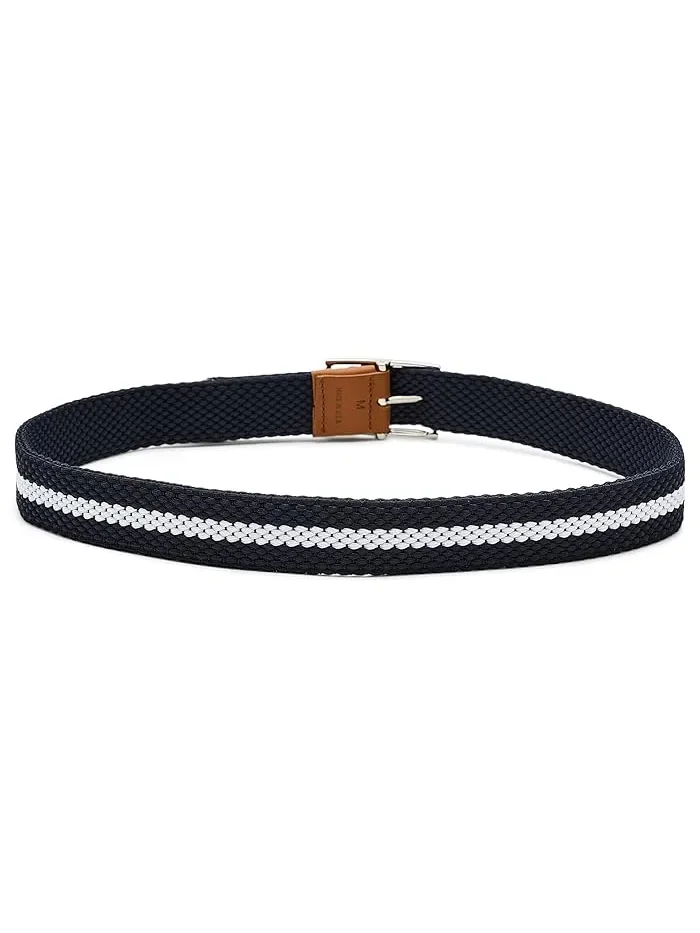 Ремень двусторонний полосатый модель Reversible Stripe бренд johnnie-O цвет — 2