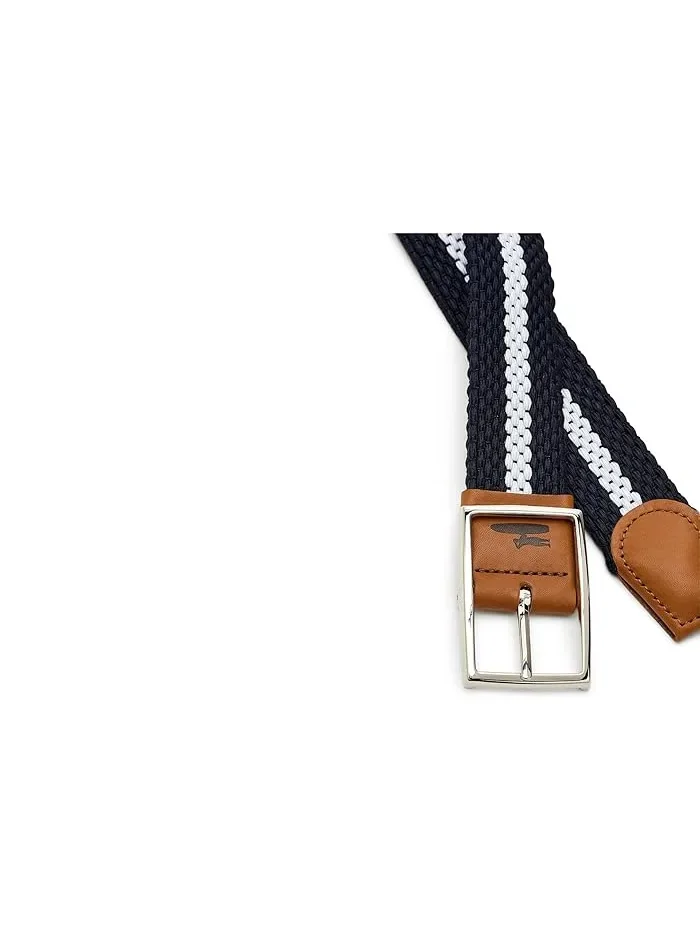 Ремень двусторонний полосатый модель Reversible Stripe бренд johnnie-O цвет — 3