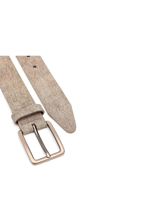 Ремень из кожи с диагональным тиснением Fine Stripe Diagonal Leather Johnston & Murphy — 3
