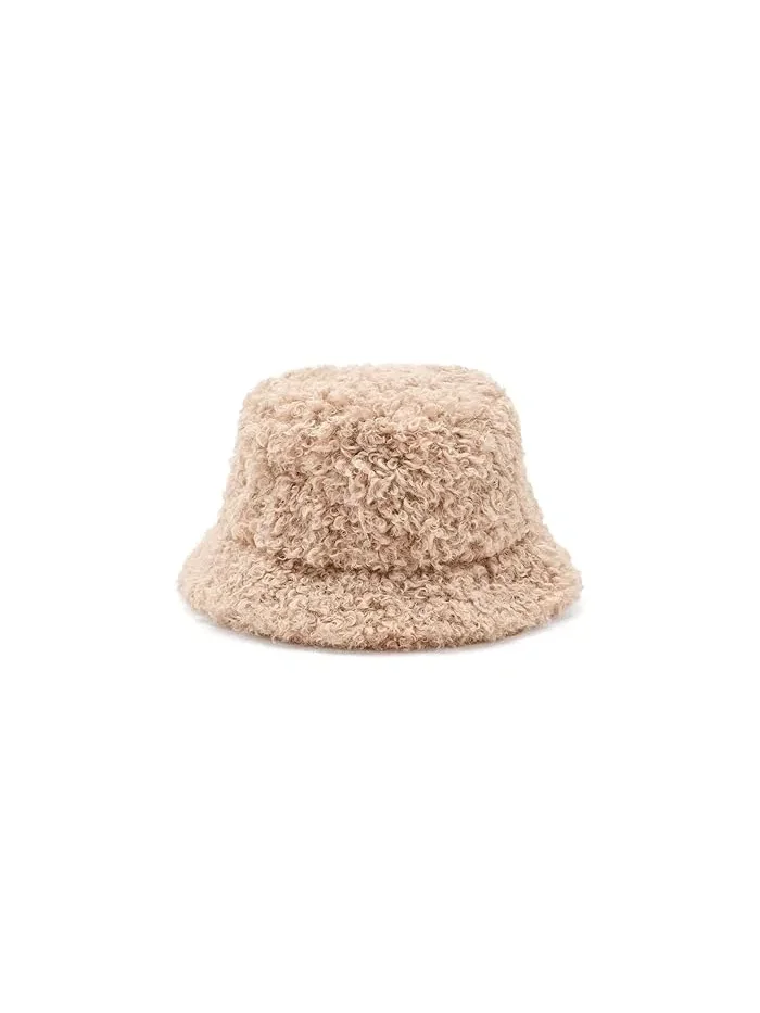 Шляпа Fluffy Bucket Lack of Color — бежевый