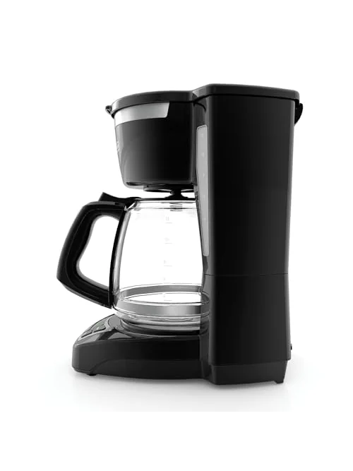 BLACK+DECKER 12-чашечная программируемая кофеварка — изображение 3 из 6, черный