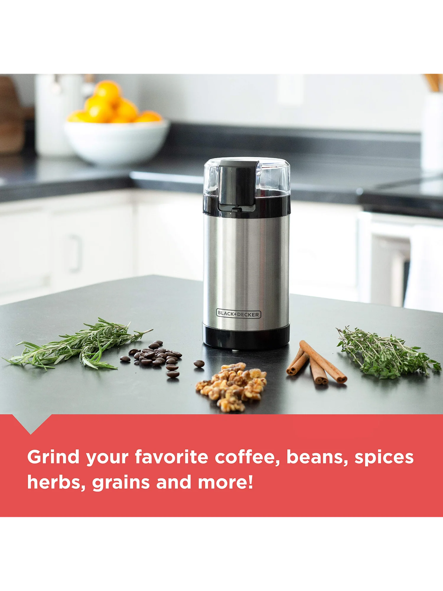 BLACK+DECKER One Touch Coffee Grinder кофемолка — 3