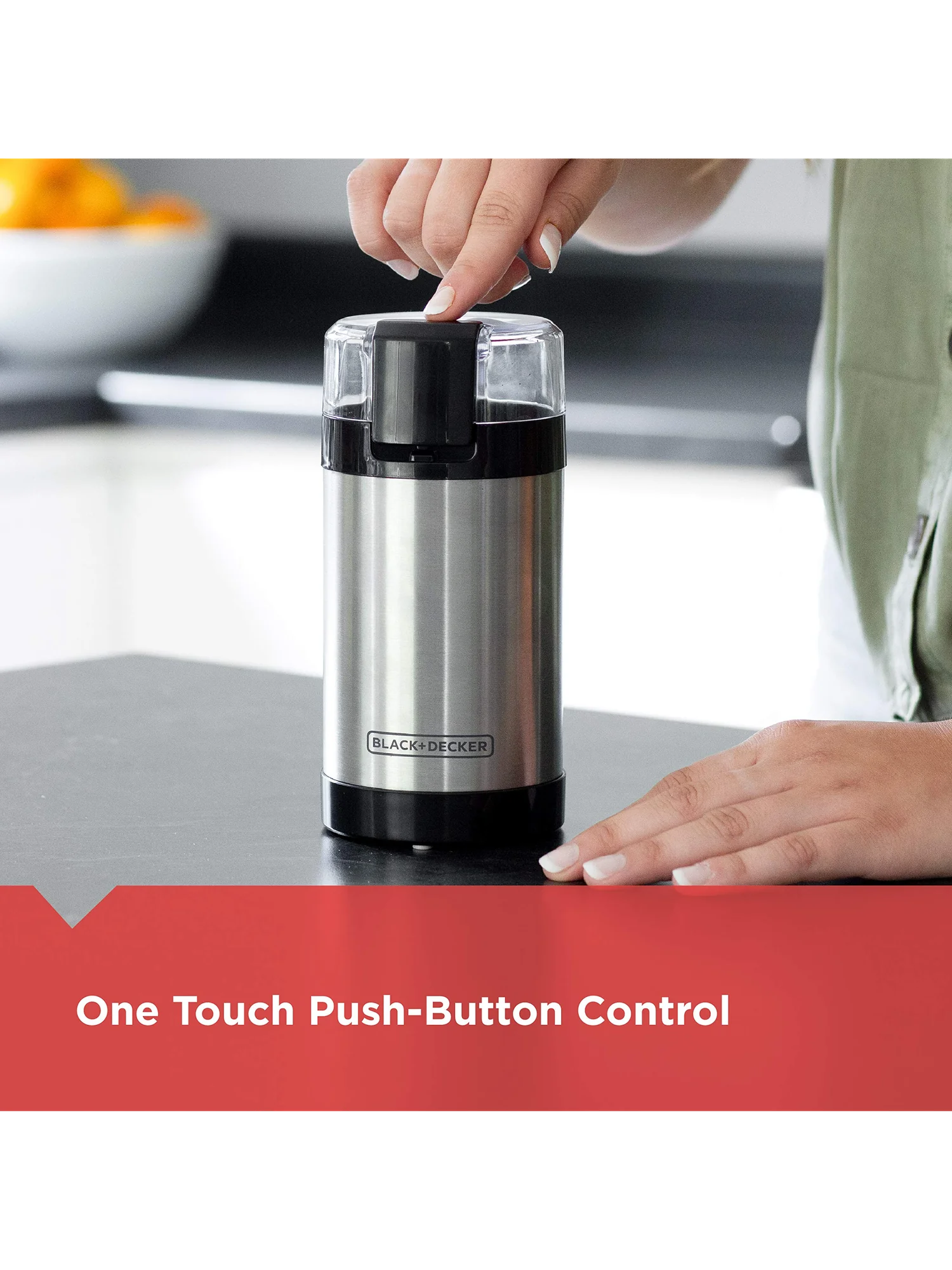 BLACK+DECKER One Touch Coffee Grinder кофемолка — 5