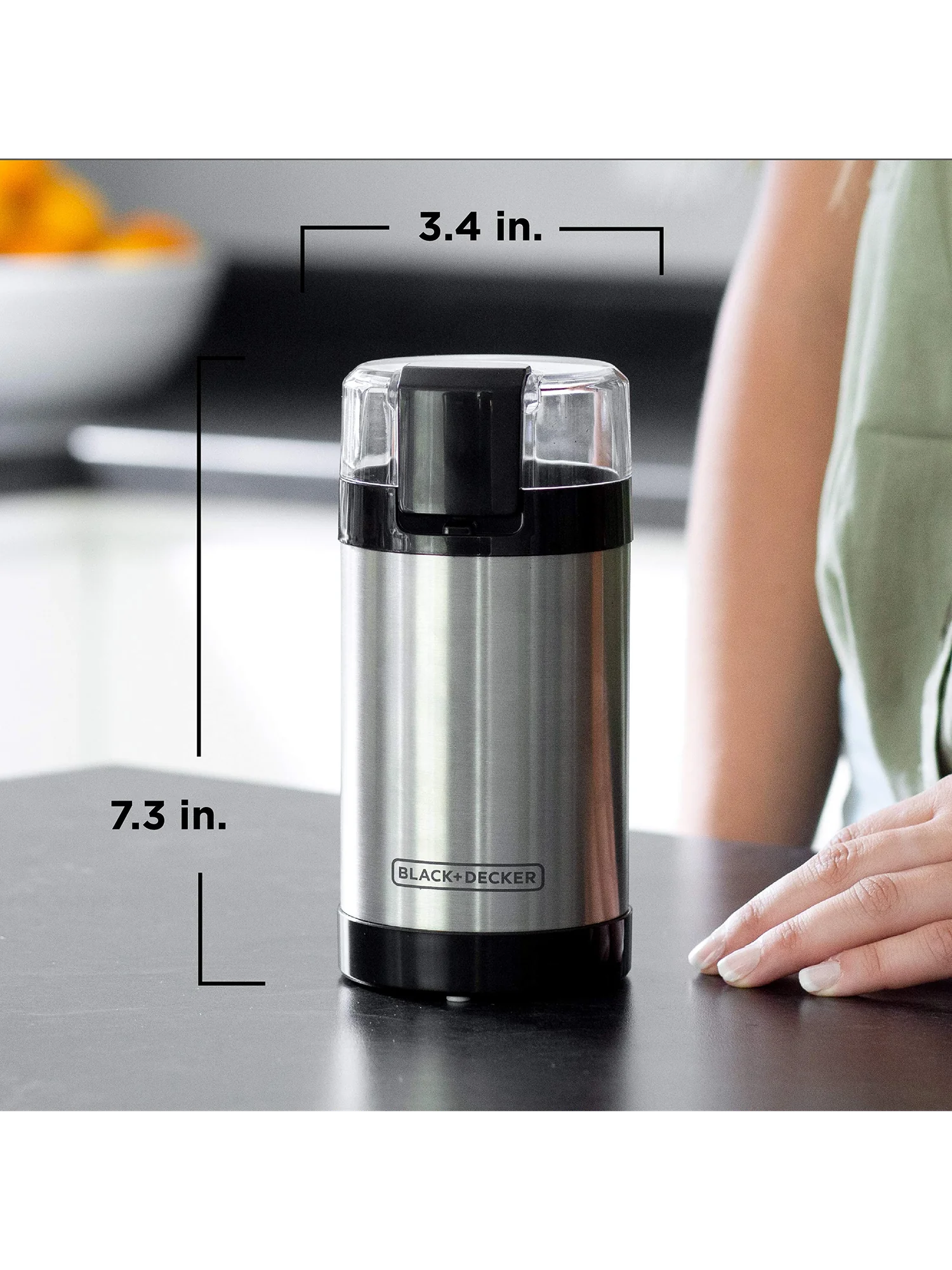 BLACK+DECKER One Touch Coffee Grinder кофемолка — 7