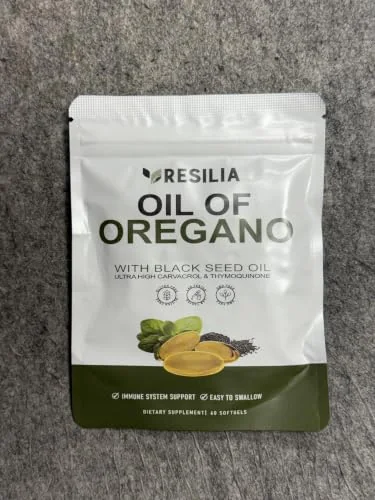 Resilia Oil of Oregano с чёрным тмином 6000 мг капсулы — изображение 2 из 7