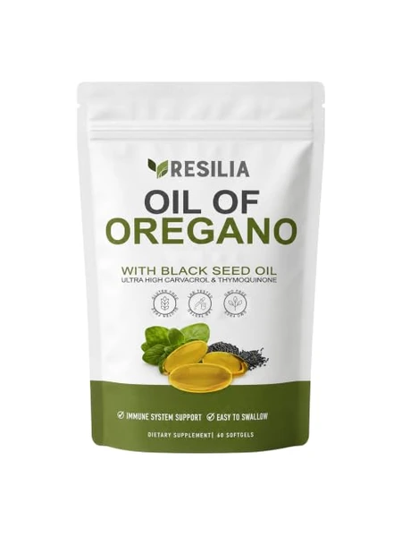 Resilia Oil of Oregano с чёрным тмином 6000 мг капсулы