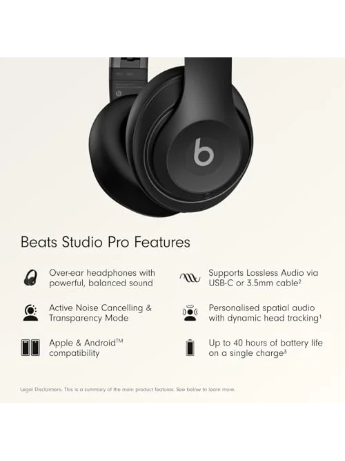 Beats Studio Pro наушники — изображение 3 из 6, разноцветный