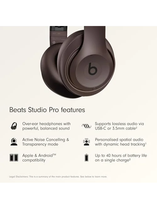 Beats Studio Pro наушники — изображение 2 из 6, разноцветный