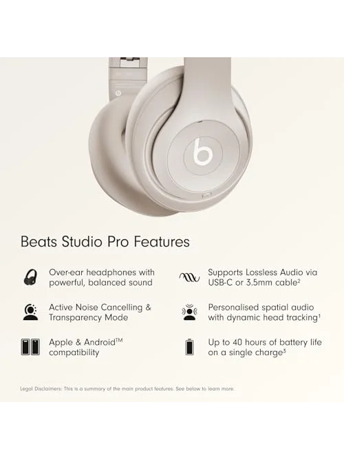 Beats Studio Pro наушники — изображение 3 из 6, разноцветный