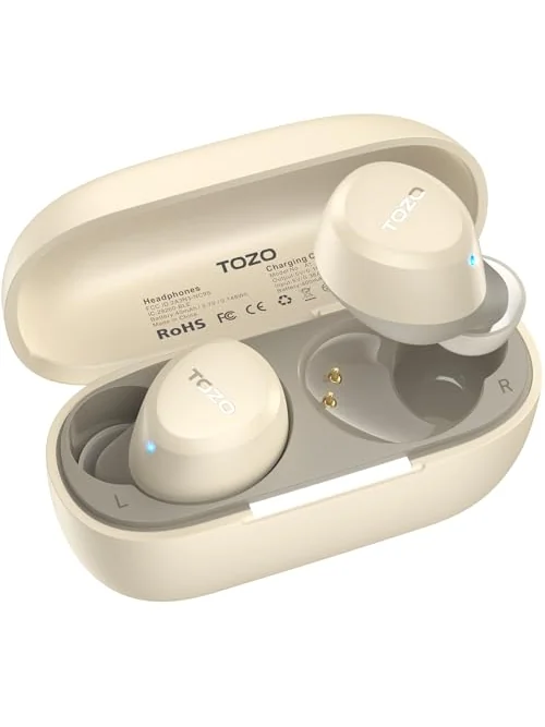 TOZO A1 беспроводные наушники Bluetooth 5.3 — изображение 1 из 6, разноцветный