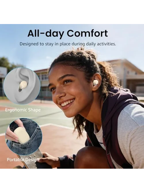 TOZO A1 беспроводные наушники Bluetooth 5.3 — изображение 2 из 6, разноцветный