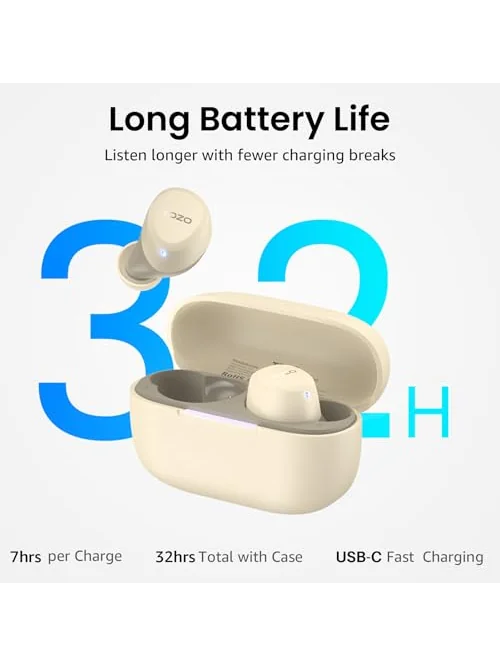 TOZO A1 беспроводные наушники Bluetooth 5.3 — изображение 4 из 6, разноцветный