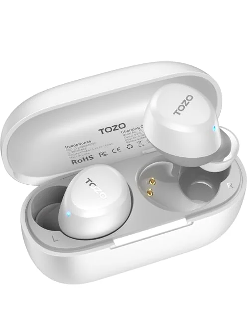 TOZO A1 беспроводные наушники Bluetooth 5.3 — изображение 1 из 6, разноцветный