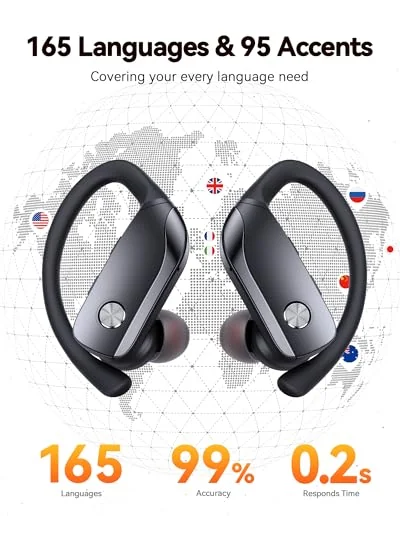 bmani AI Buds Pro переводящие наушники — изображение 2 из 6, разноцветный