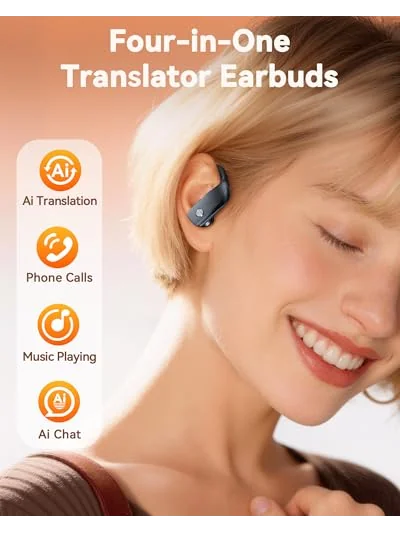 bmani AI Buds Pro переводящие наушники — изображение 3 из 6, разноцветный