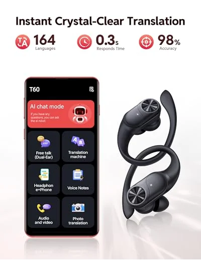 PocBuds беспроводные наушники с переводом — изображение 4 из 6, разноцветный