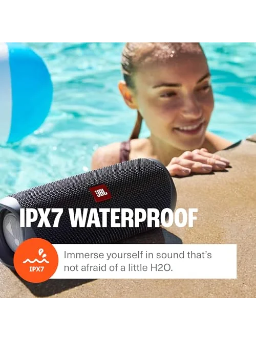 JBL Flip 5 водонепроницаемая портативная колонка — изображение 5 из 7, разноцветный