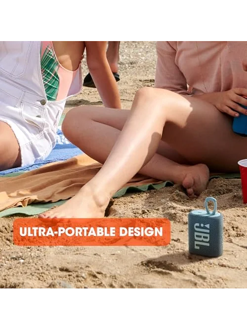 JBL Go 3 портативная колонка — изображение 4 из 6, разноцветный