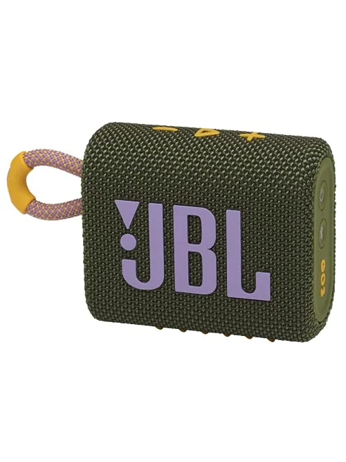 JBL Go 3 портативная колонка — изображение 1 из 6, разноцветный