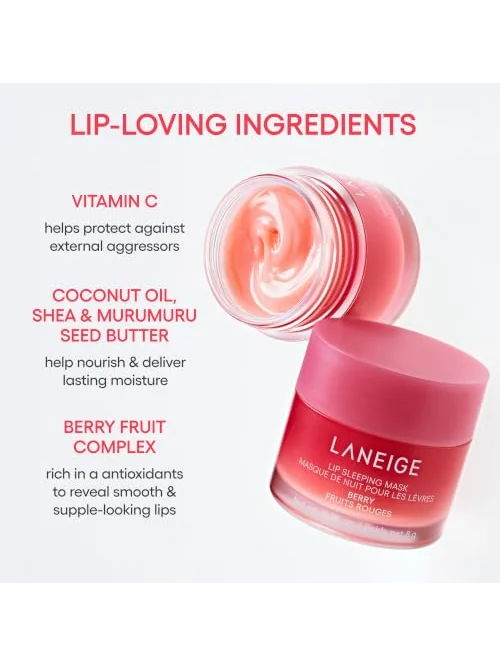 LANEIGE Lip Sleeping Mask — маска для губ — изображение 6 из 6