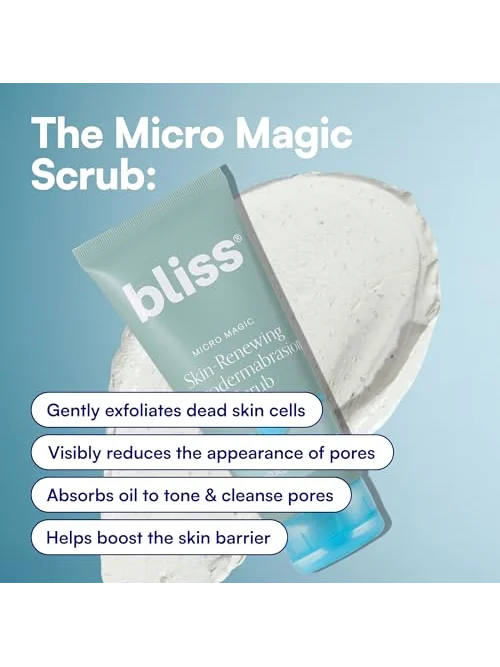Bliss Micro Magic скраб для лица с пемзой, 100 мл — 2
