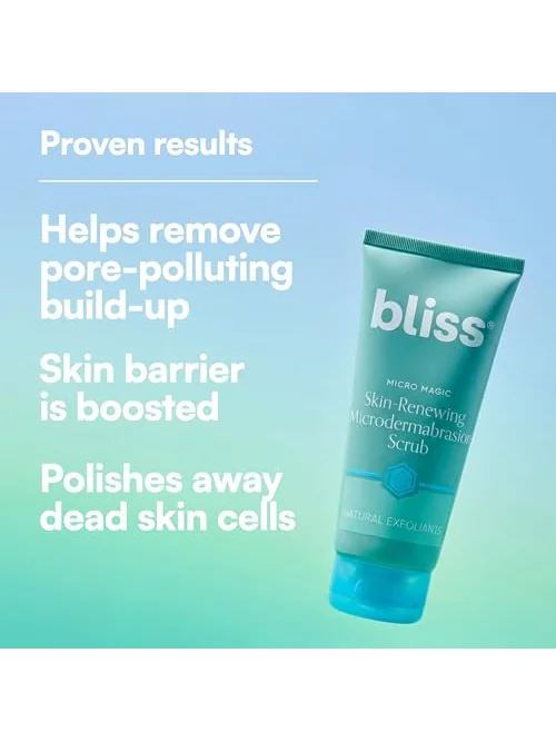 Bliss Micro Magic скраб для лица с пемзой, 100 мл — 5