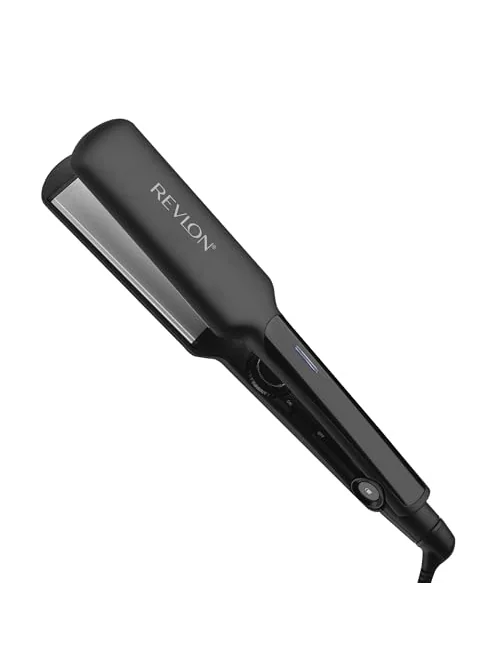 Выпрямитель для волос REVLON с керамическими пластинами 2", чёрный — 1