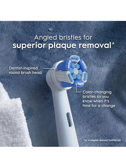 Oral-B iO Ultimate Clean сменные насадки для зубной щётки, 2 шт, белые — 3