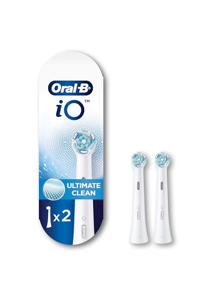 Oral-B iO Ultimate Clean сменные насадки для зубной щётки, 2 шт, белые