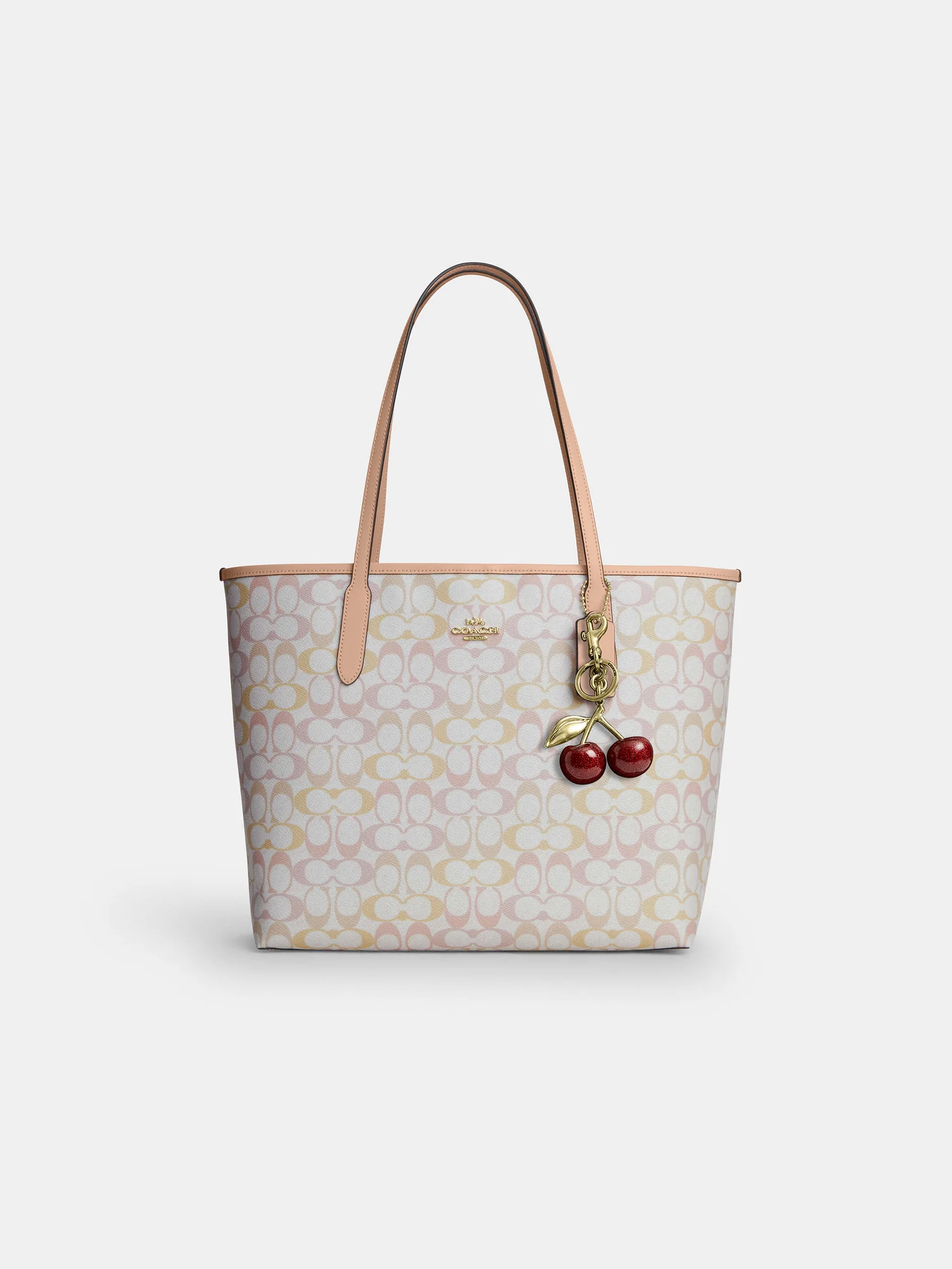 Сумка-тоут Coach City из фирменного текстиля с ПВХ-покрытием — 19