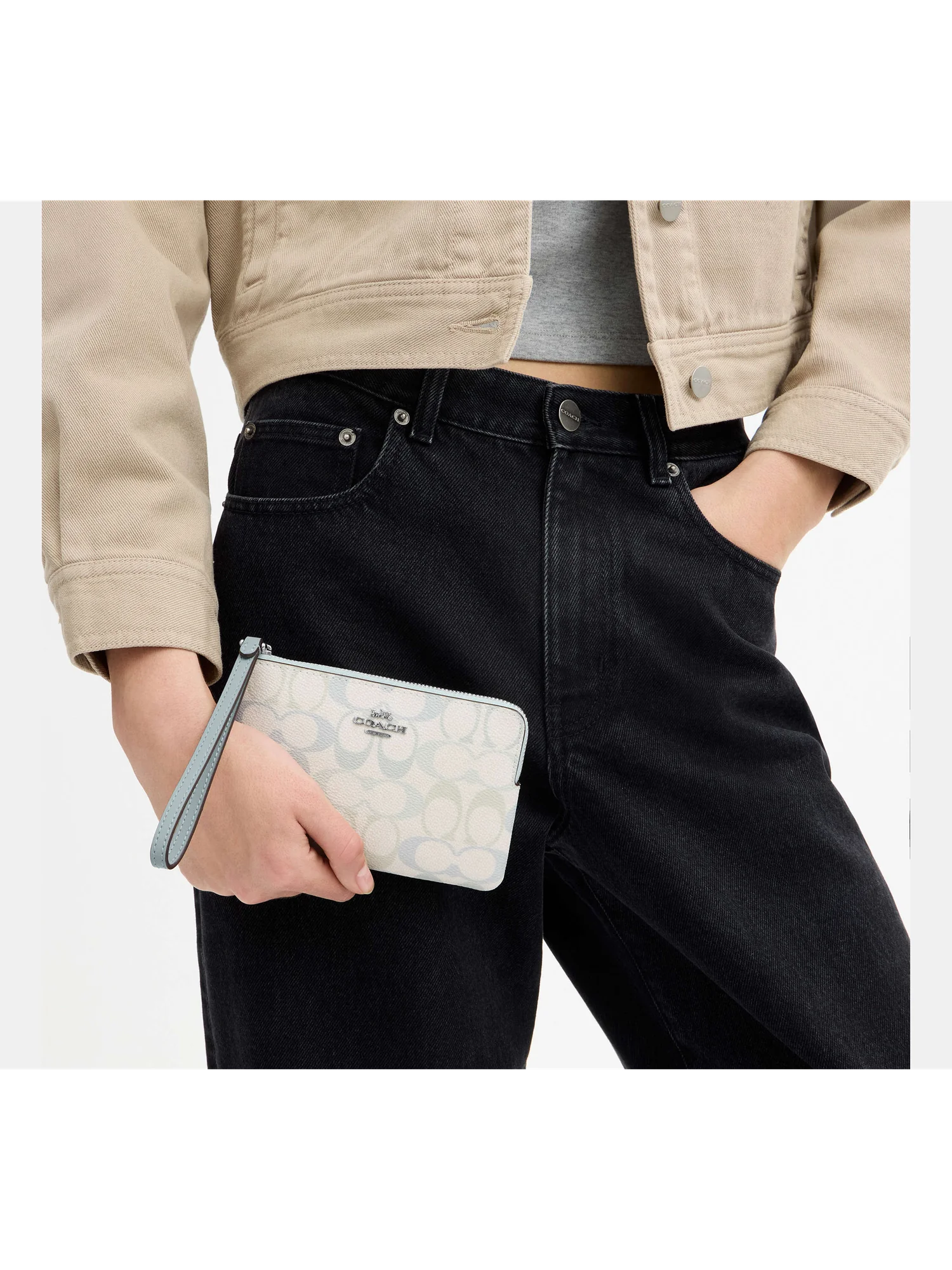 Клатч на запястье Coach Corner Zip — 3
