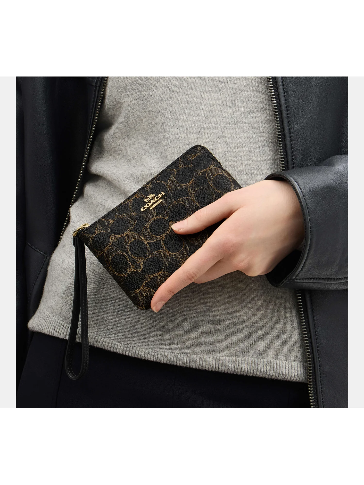 Клатч на запястье Coach Corner Zip — 2