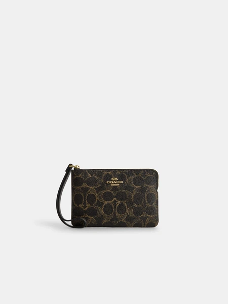 Клатч на запястье Coach Corner Zip
