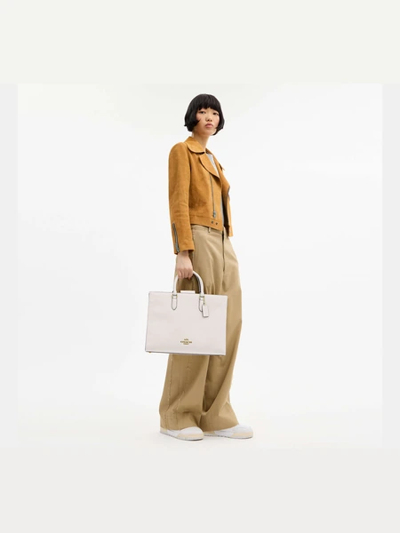 Сумка-тоут Coach Maggie из фирменной кожи