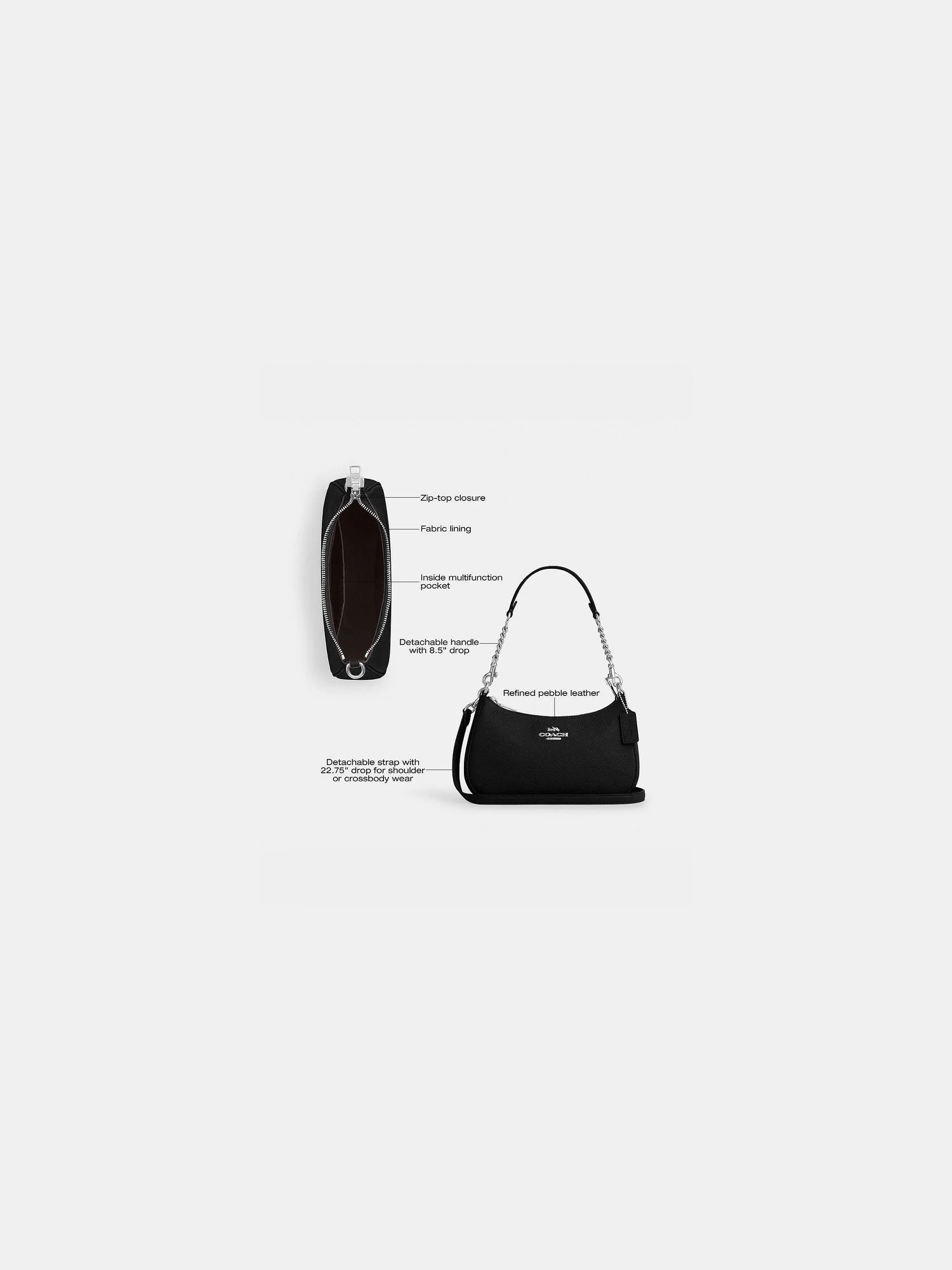 Сумка через плечо Coach Teri — 6