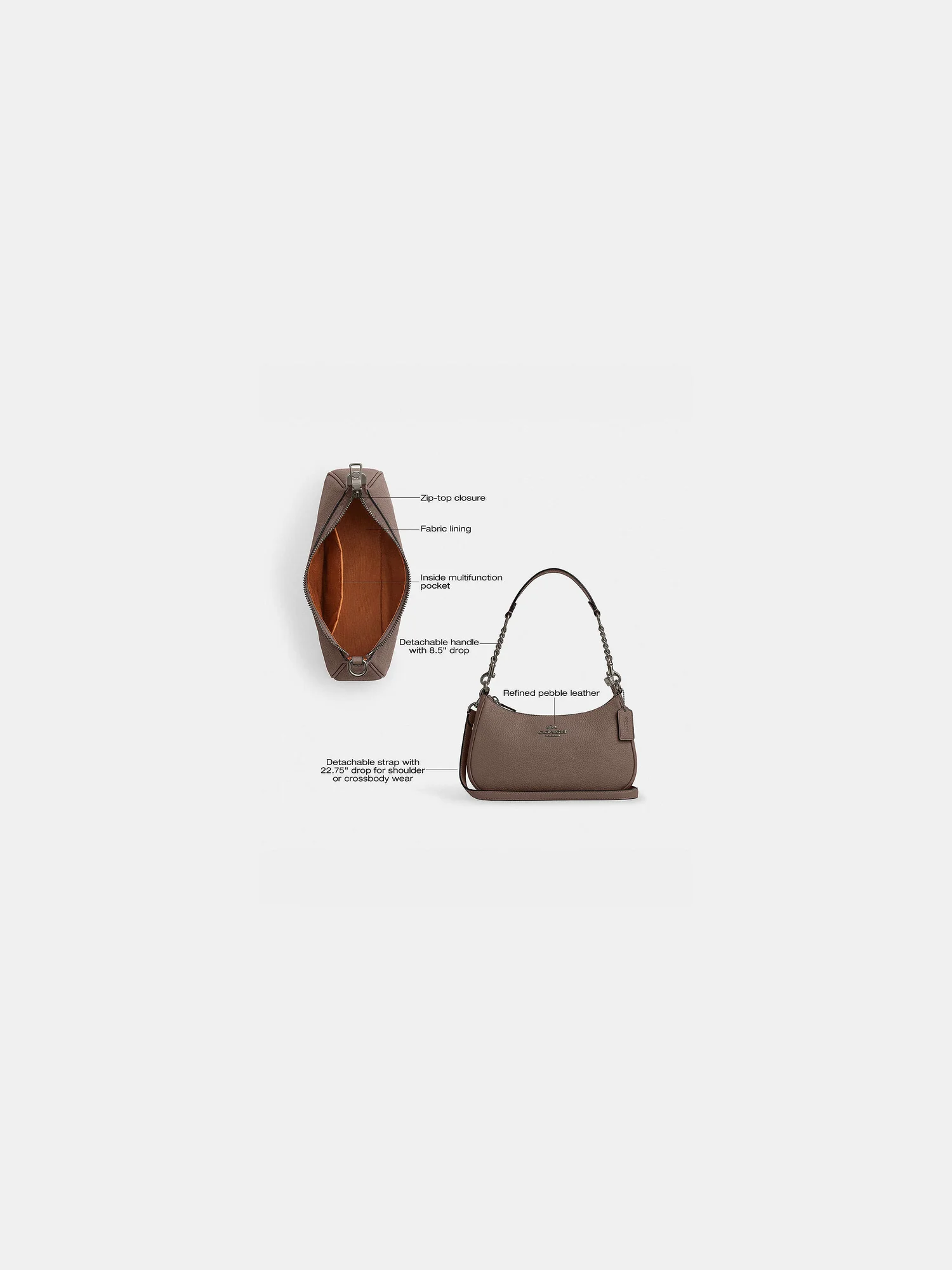 Сумка через плечо Coach Teri — 6