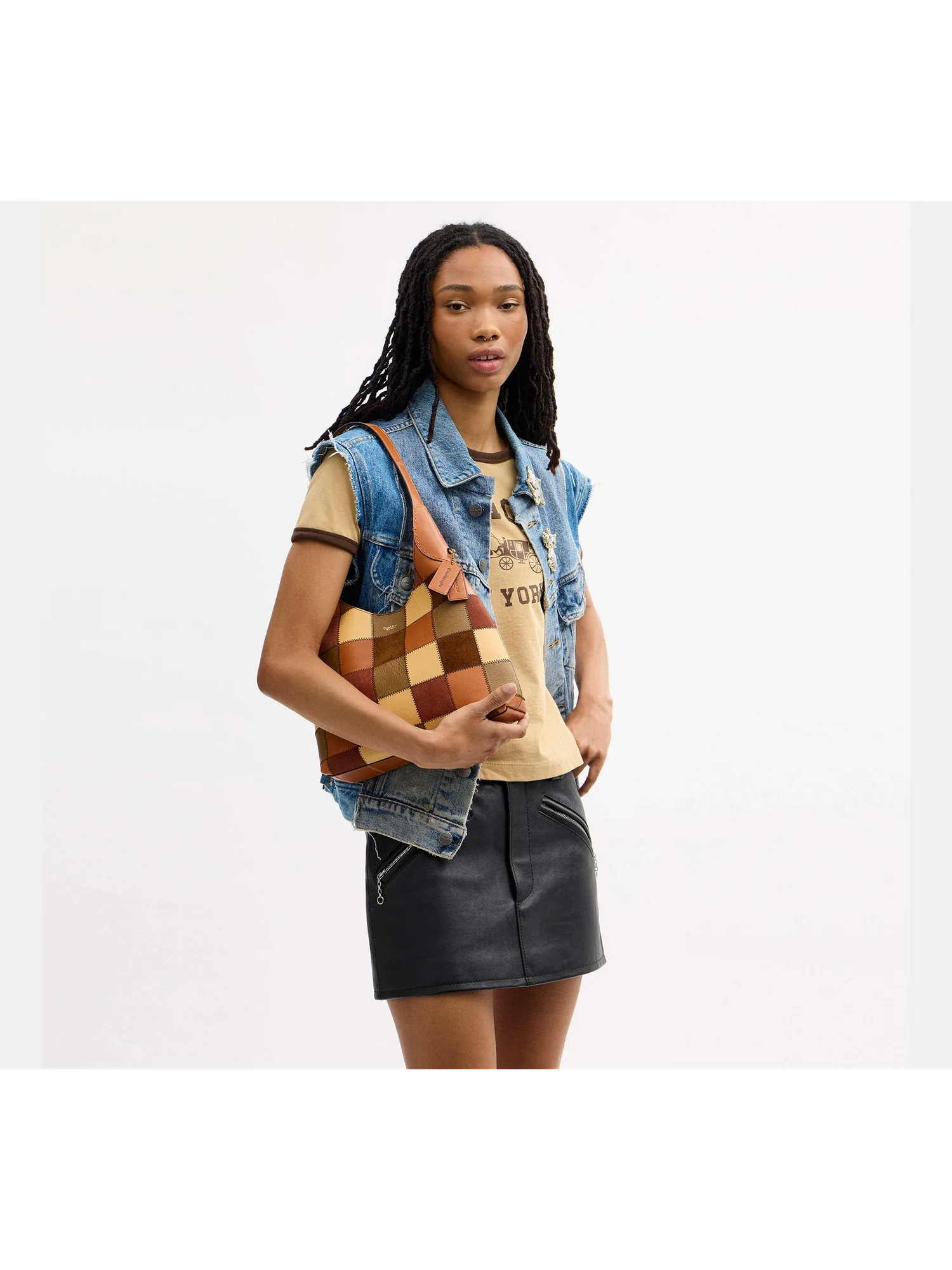 Сумка на плечо Coach Brooklyn 28 — 7